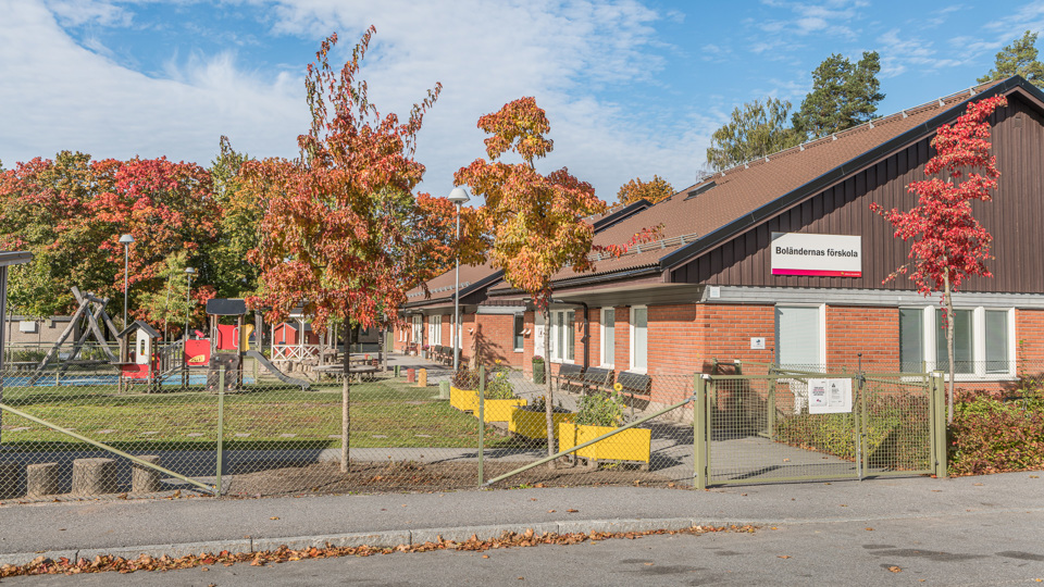 Överblick av Boländernas Förskola 