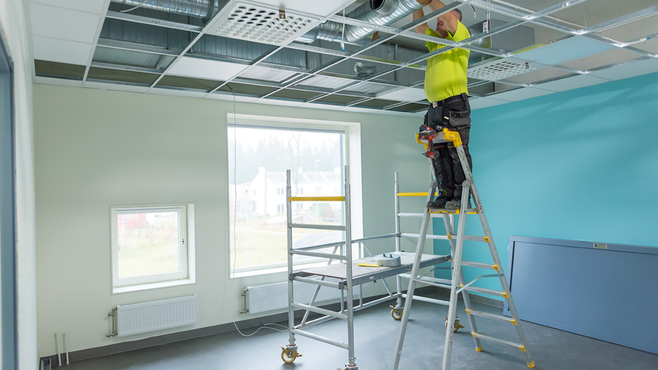 Bild på Ventilationsarbeten
