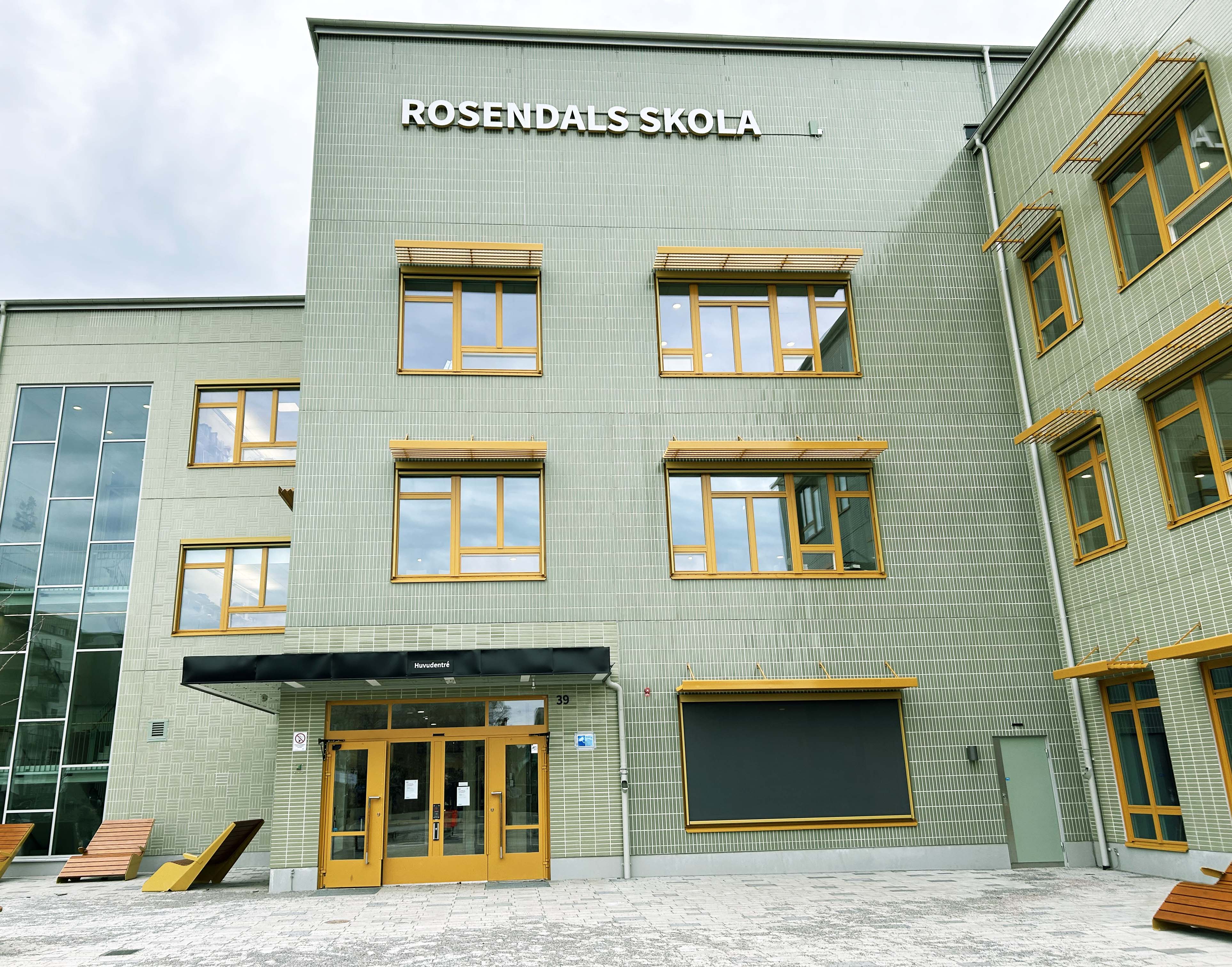 Ny grön skola i sten