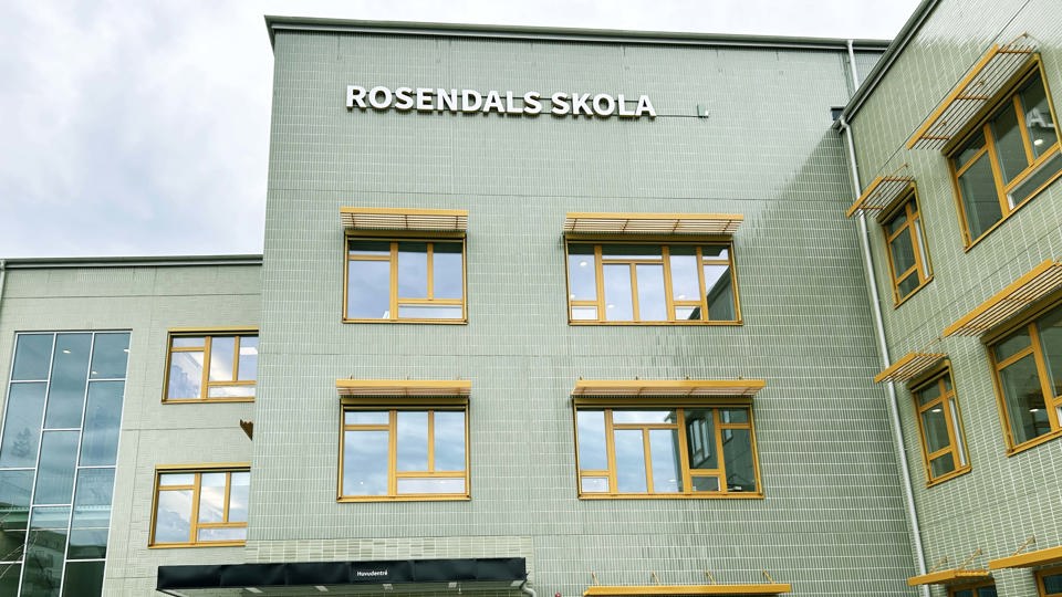 Ny grön skola i sten